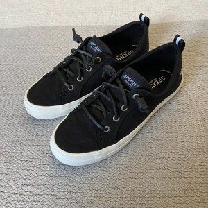 Sperry Crest Vibe Memort-Foam Canvas Sneakers